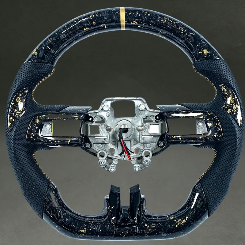Car Accessories For Steering Wheel - Volant en fibre de carbone forgé