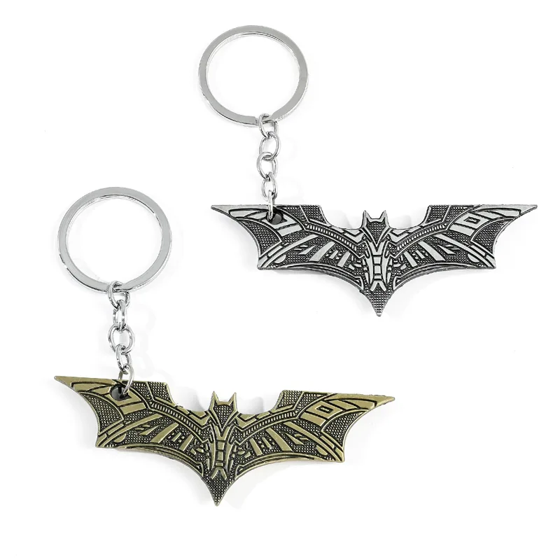 Car Accessories For Women - Porte-clés pendentifs chauves-souris, bijoux de super-héros