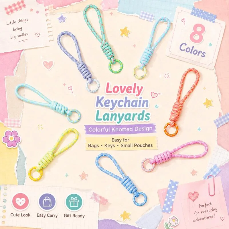 Car Accessories For Women - 2 à 5 pièces de porte-clés