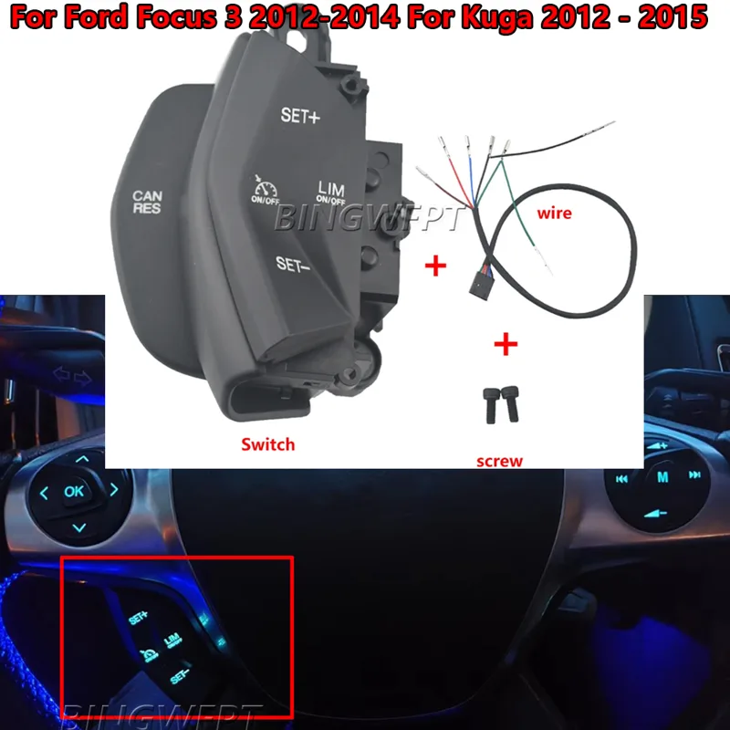 Car Accessories For Steering Wheel - Bouton multifonction pour volant de voiture,