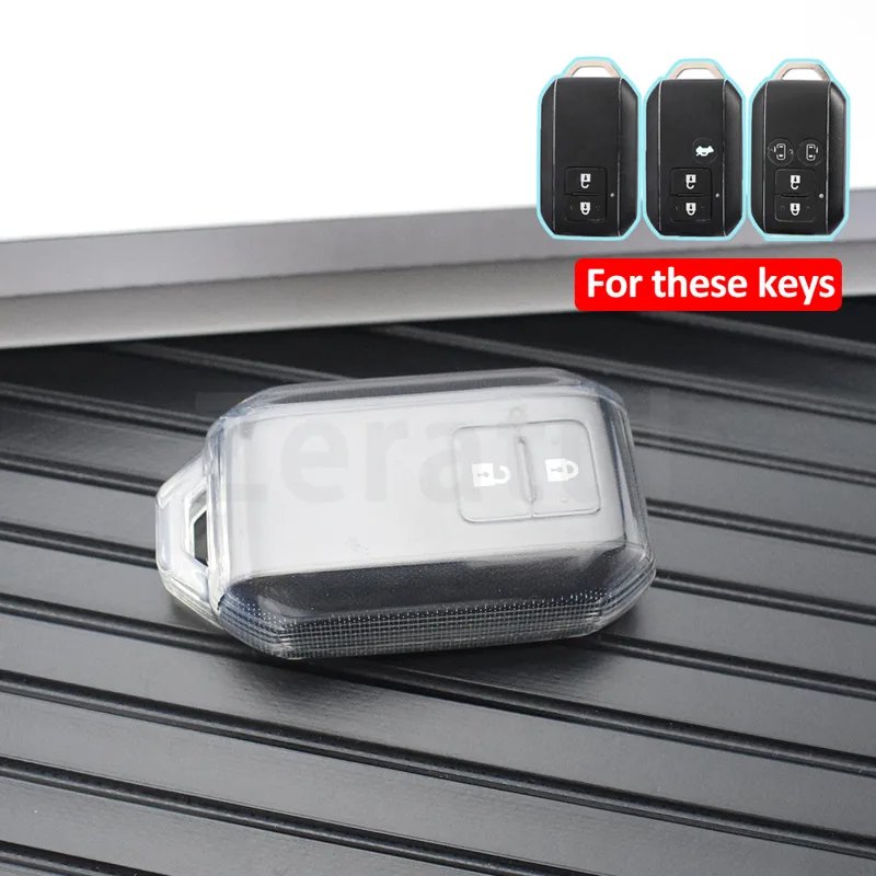 Car Accessories Ertiga - Coque transparente en TPU pour clé