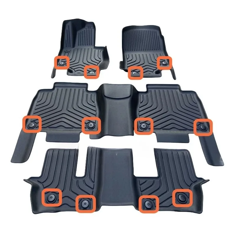 Car Floor Mat Rubber - Tapis de sol de voiture personnalisé