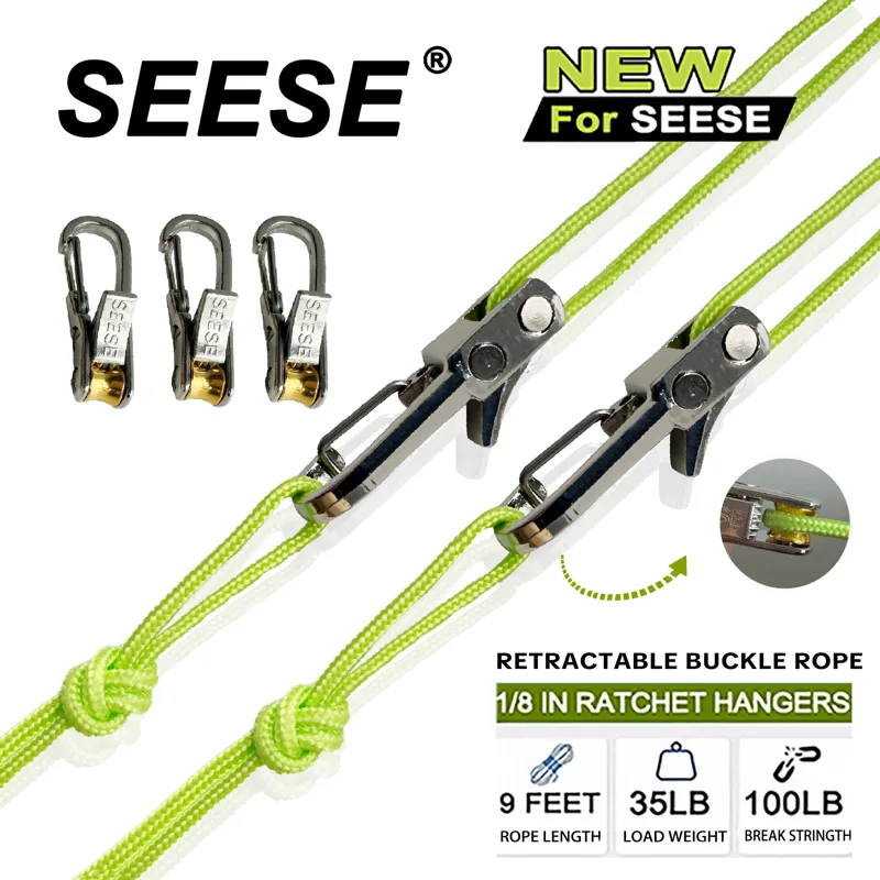 Car Accessories For Camping - SEESE Corde à boucle rétractable –