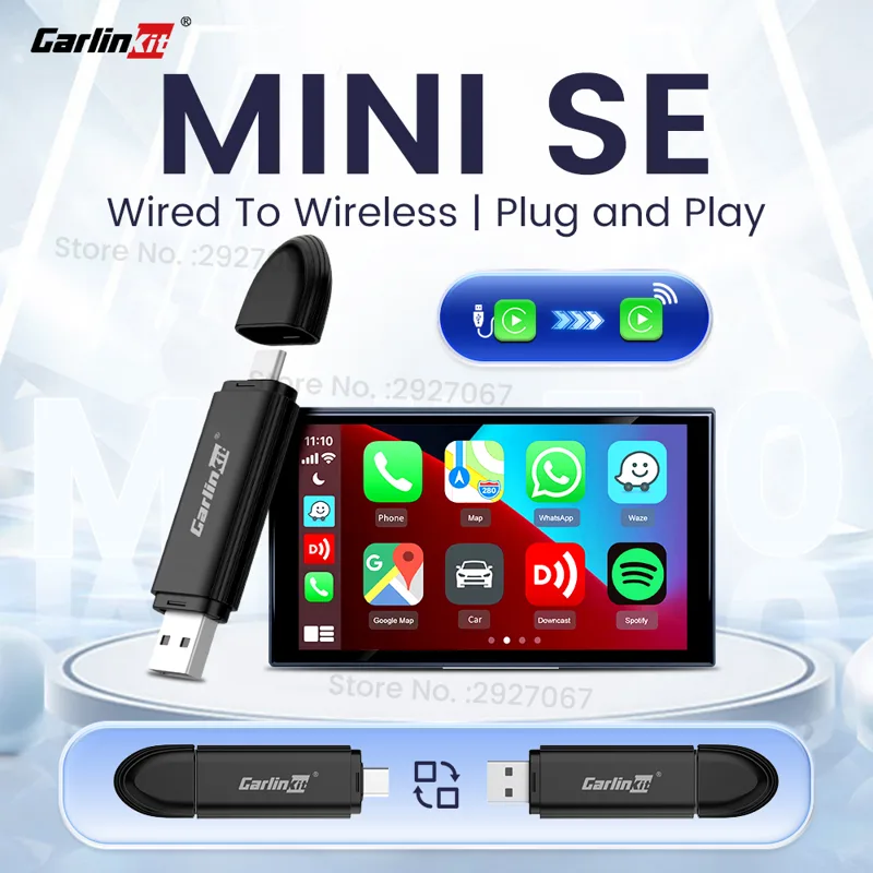 Car Accessories Usa - CarlinKit MINI 5.0 Pro adaptateur CarPlay
