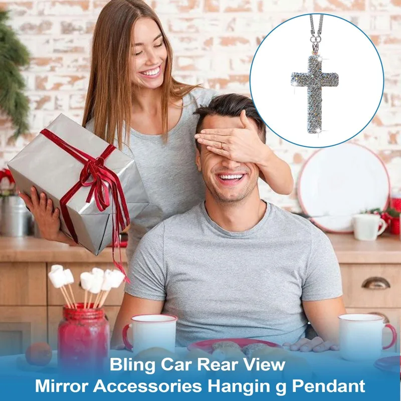 Car Accessories For Women - Décor de miroir pour voiture, rétroviseur