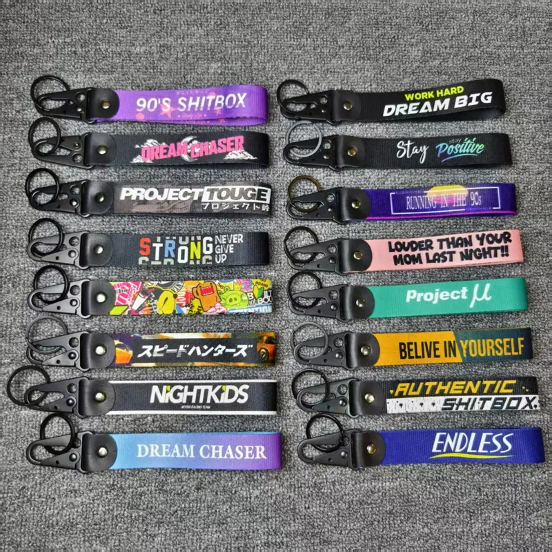 Car Accessories Quotation - JDM – porte-clés avec phrase devis,