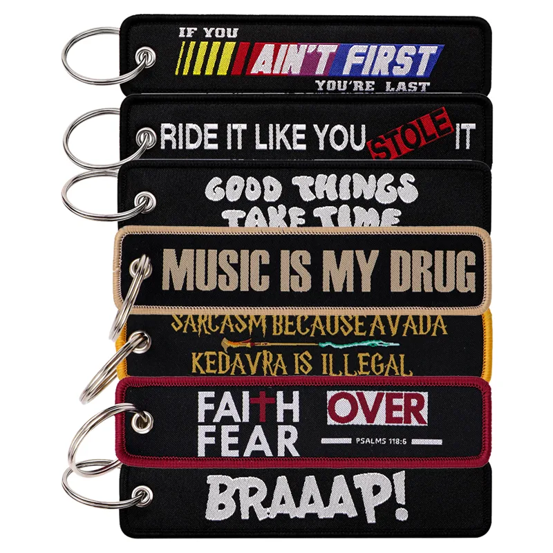 Car Accessories Quotation - La musique est mon médicament broderie