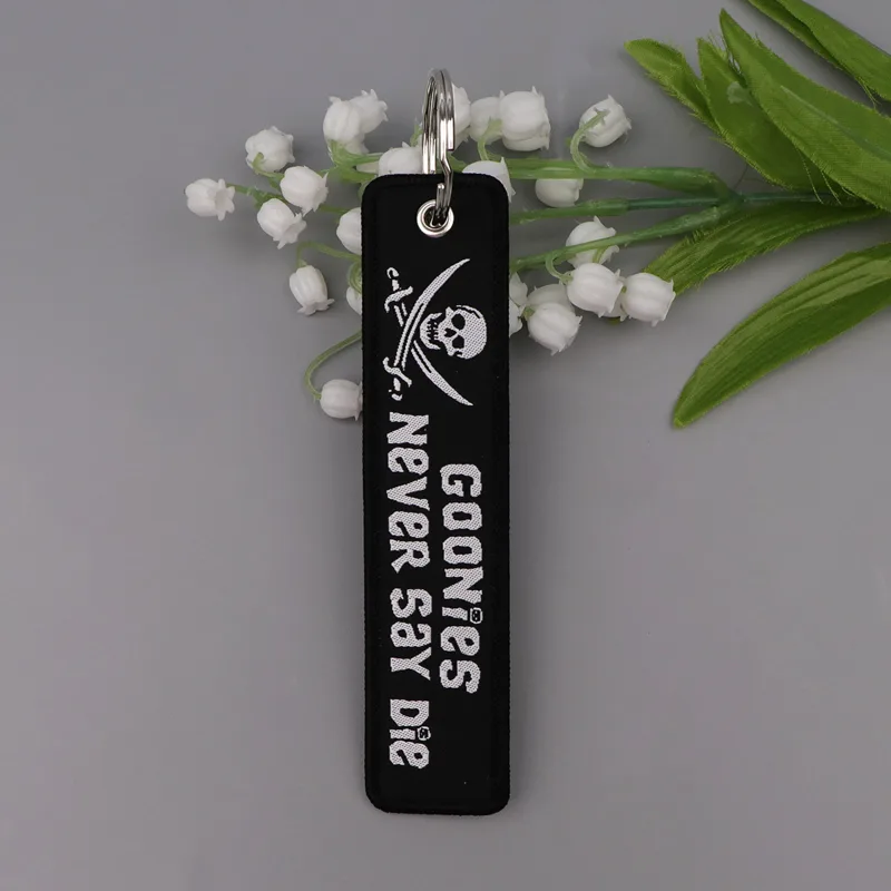 1 pièces citation brodée clés  - Car Accessories Quotation avis et prix