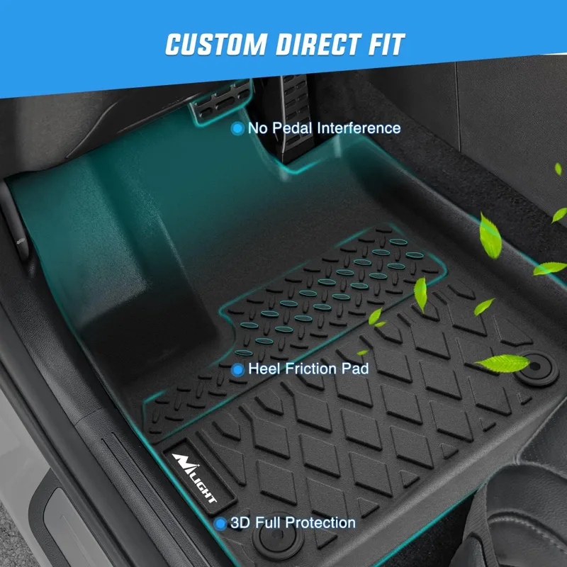 Tapis de sol TPE sur mesure Ni - Car Floor Mat Rubber avis et prix
