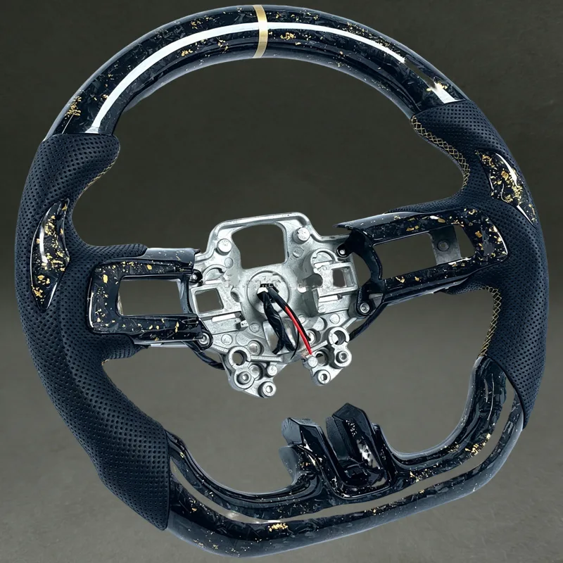 Volant en fibre de carbone for - Car Accessories For Steering Wheel avis et prix