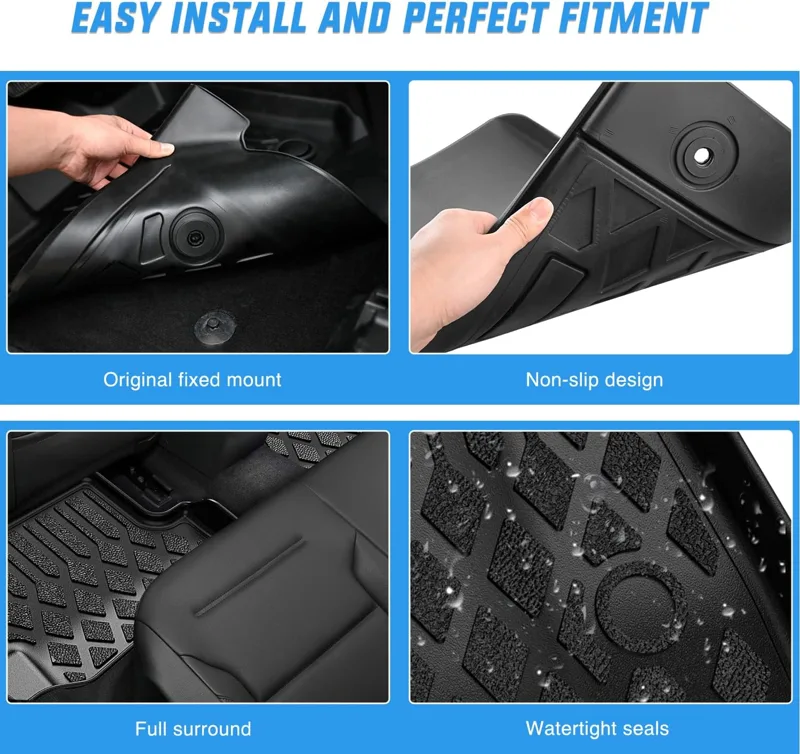 Tapis de sol Nilight pour Chev - Car Floor Mat Rubber avis et prix