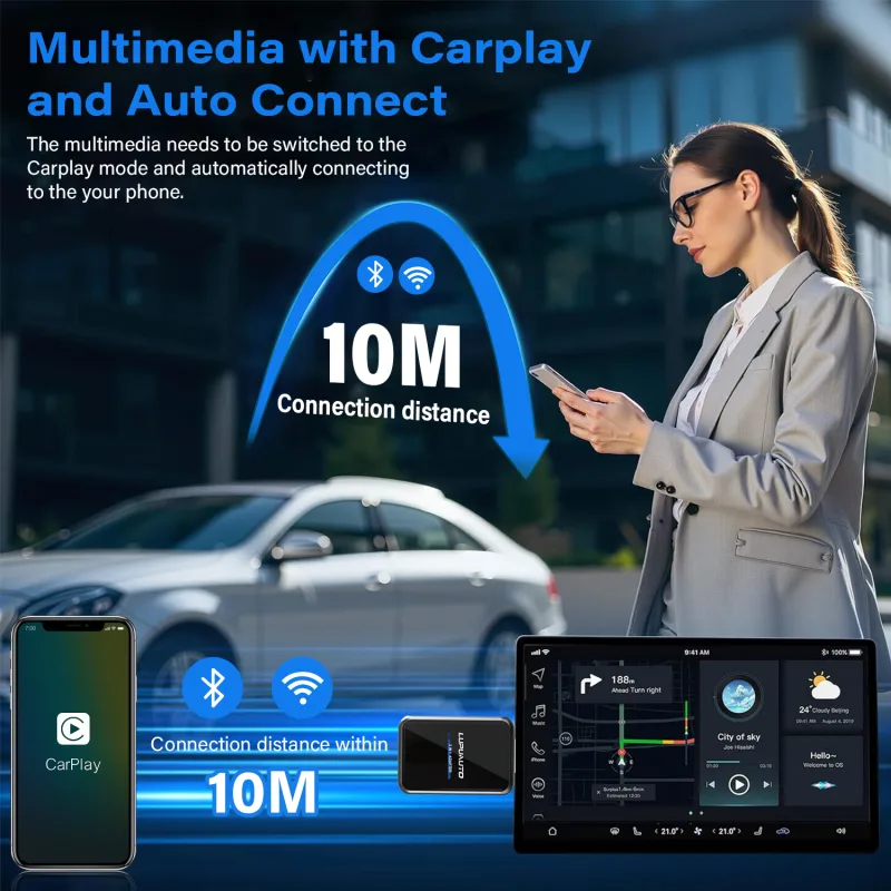 Adaptateur CarPlay Android Aut - Car Accessories Usa avis et prix