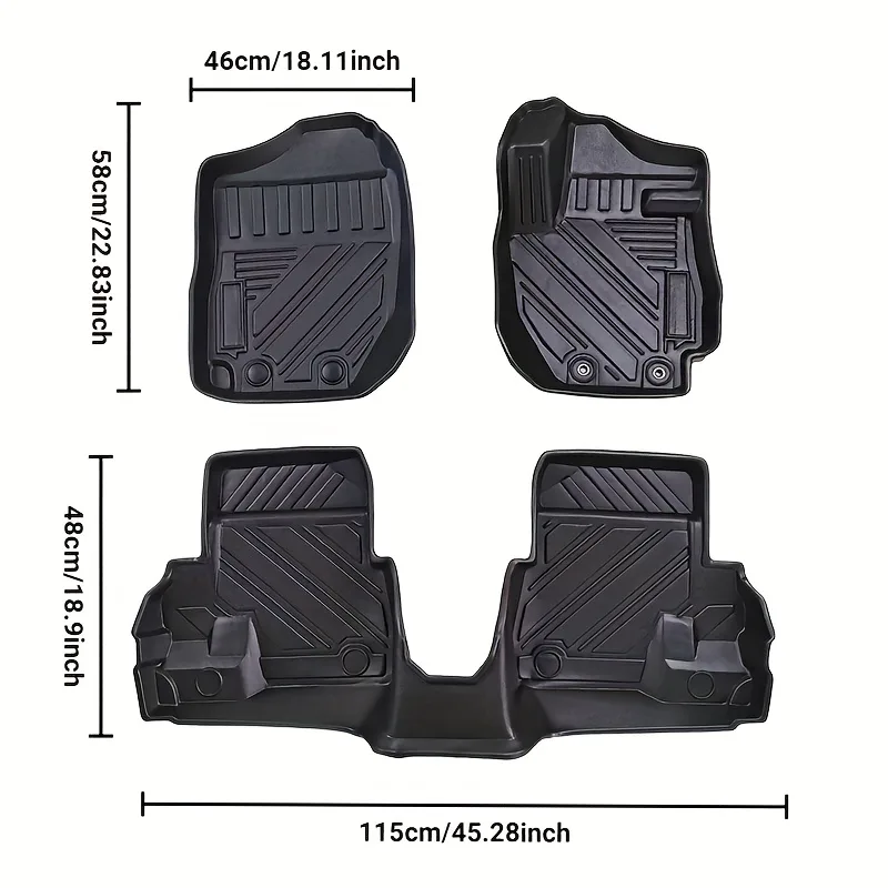 Tapis de sol pour voiture Suzu - Car Floor Mat Rubber avis et prix