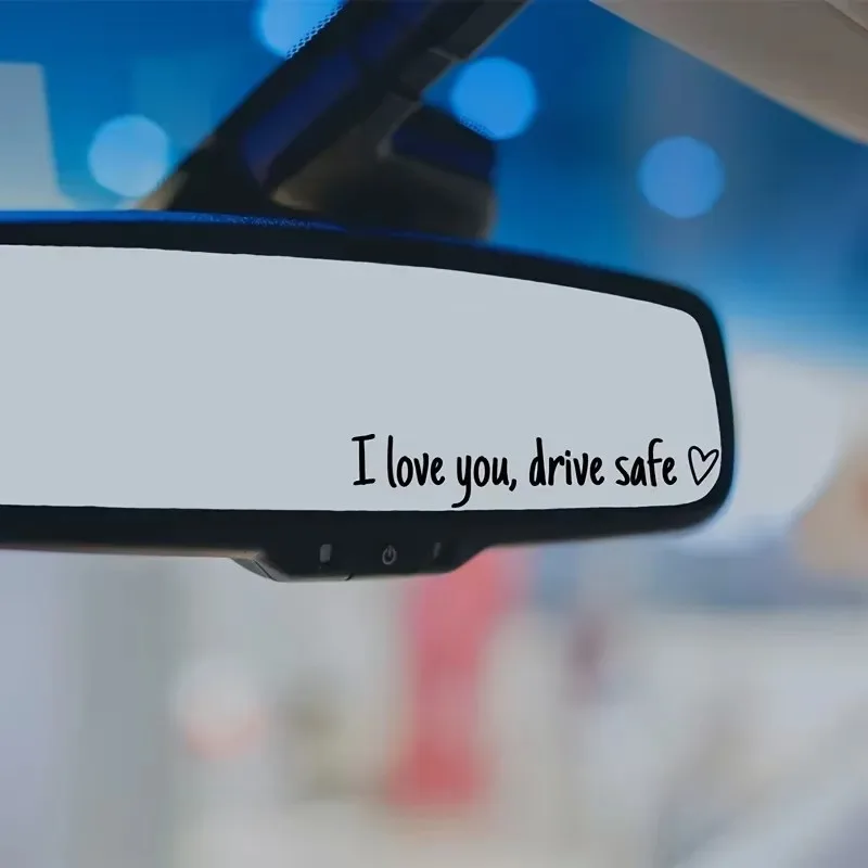 Autocollant de rétroviseur I L - Car Accessories For Women avis et prix
