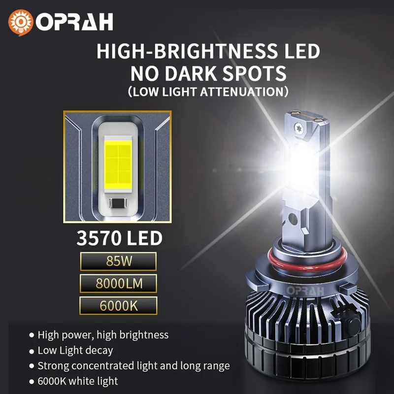 Oprah 2 pièces 170W ampoule de - Car Accessories Light avis et prix