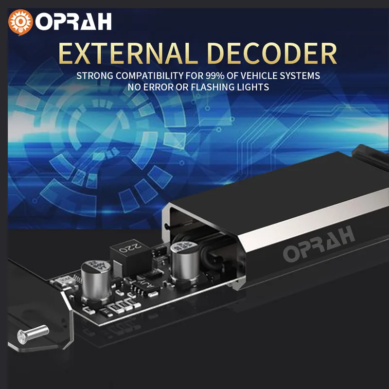 Oprah 2 pièces 170W ampoule de - Car Accessories Light avis et prix
