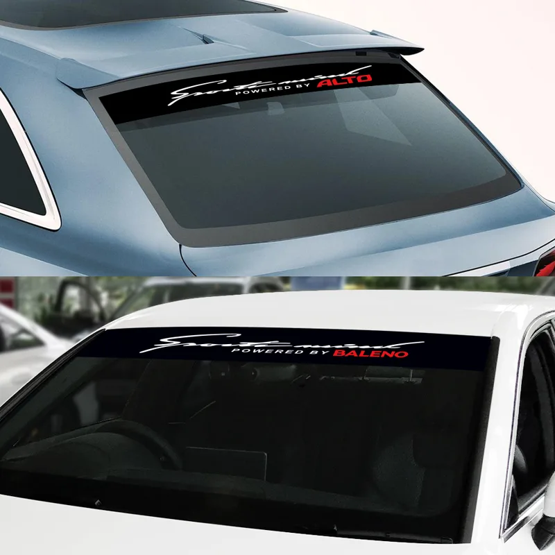 Autocollant de pare-brise de v - Car Accessories Ertiga avis et prix