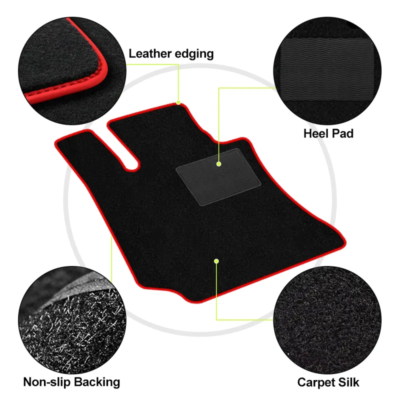 Tapis de sol de voiture pour B - Car Floor Mat Rubber avis et prix