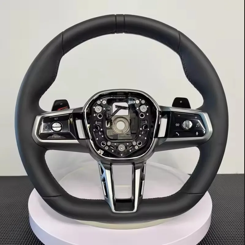 Volant de voiture en cuir pour - Car Accessories For Steering Wheel avis et prix