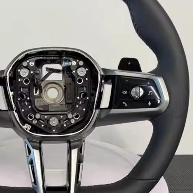 Volant de voiture en cuir pour - Car Accessories For Steering Wheel avis et prix