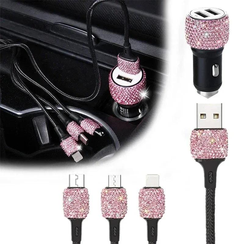 Chargeur de voiture USB 5V 2.1 - Car Accessories For Women avis et prix