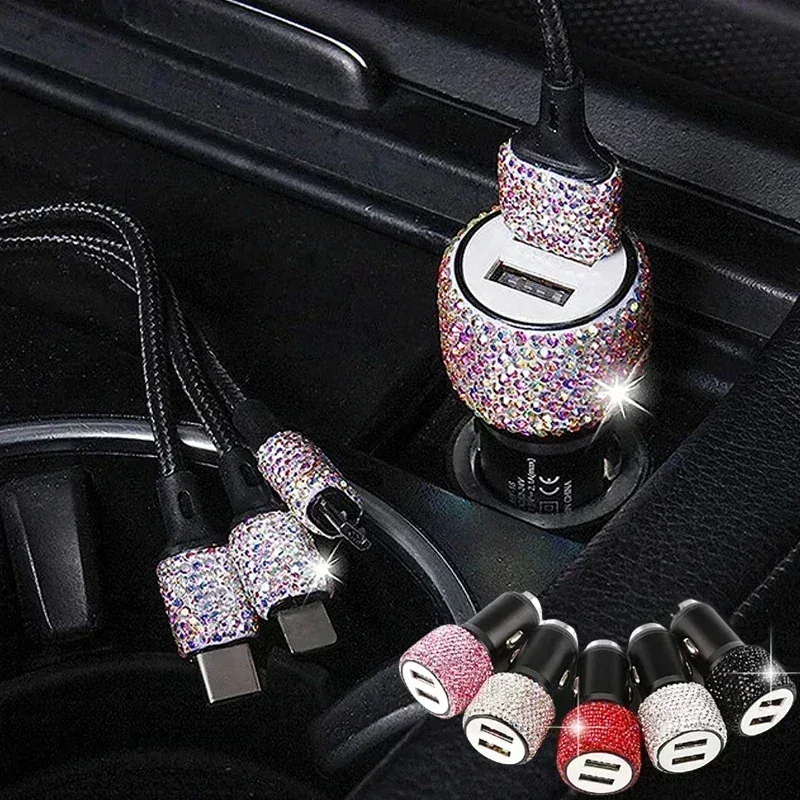 Chargeur de voiture USB 5V 2.1 - Car Accessories For Women avis et prix