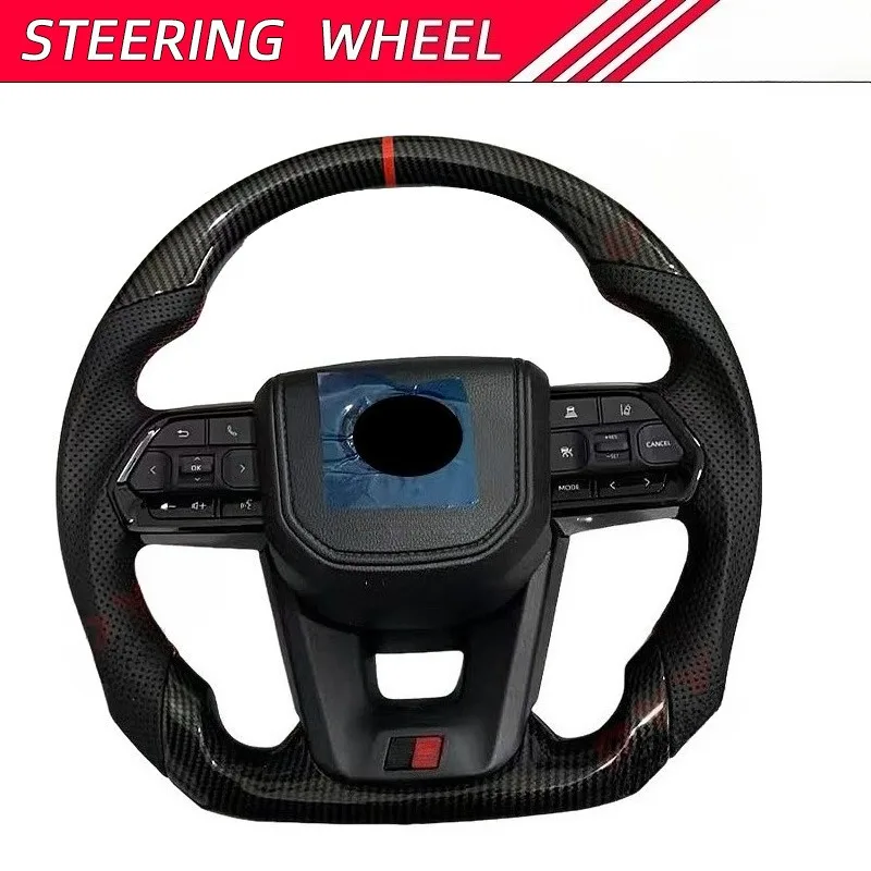 Volant de direction en fibre d - Car Accessories For Steering Wheel avis et prix