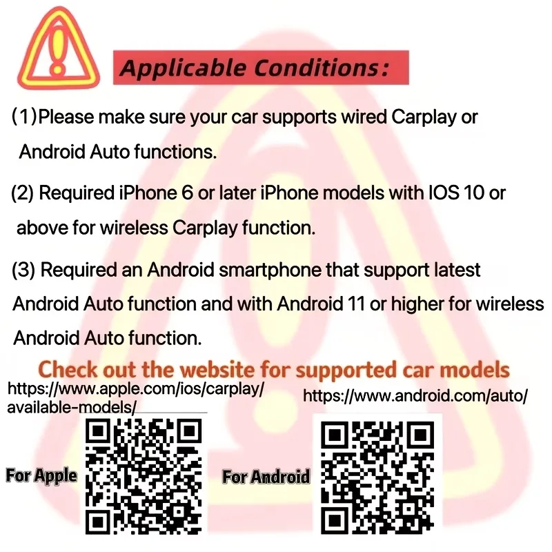 Adaptateur CarPlay sans fil po - Car Accessories Usa avis et prix