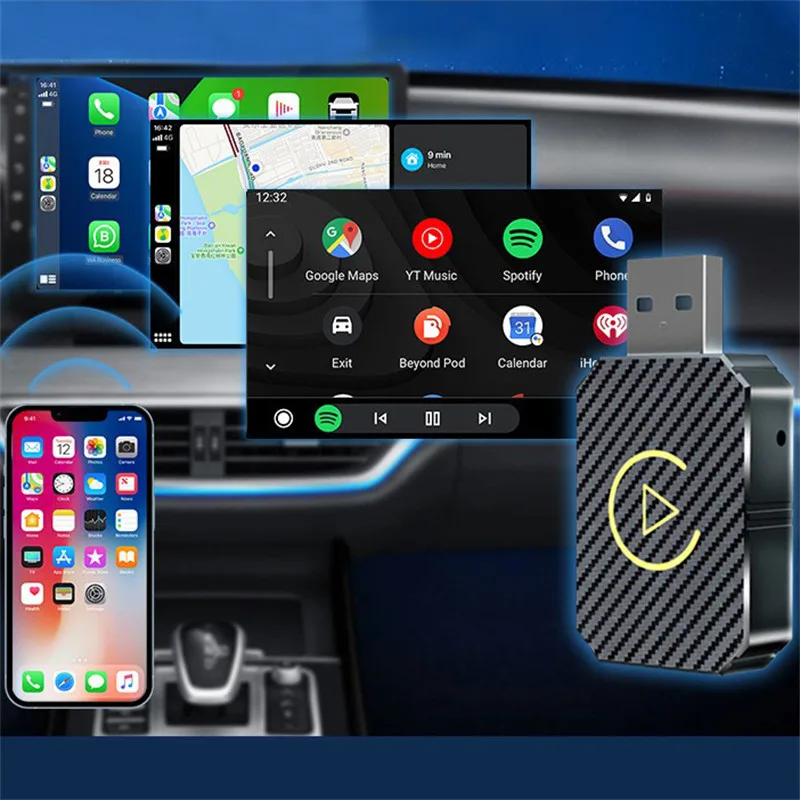 Adaptateur CarPlay sans fil po - Car Accessories Usa avis et prix