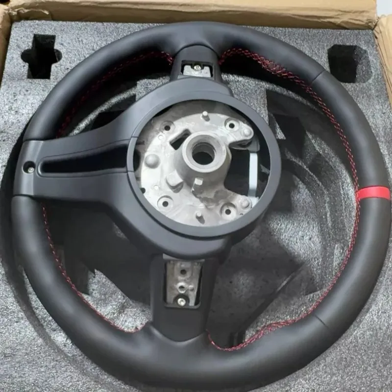 Volant de voiture en cuir pour - Car Accessories For Steering Wheel avis et prix