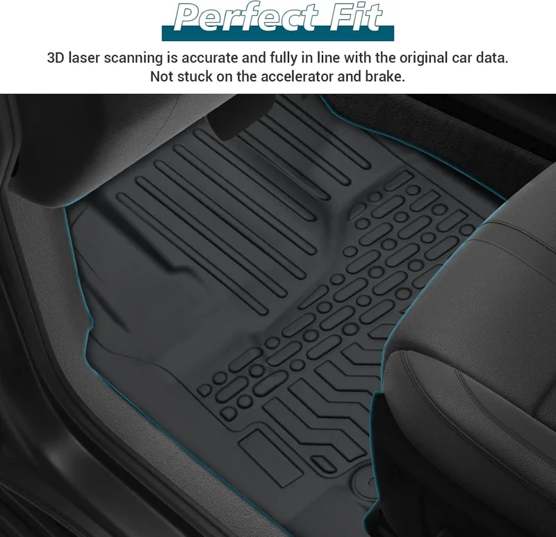 Tapis de sol toutes saisons po - Car Floor Mat Rubber avis et prix