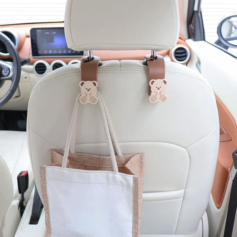 2 oursons en peluche de dessin - Car Accessories Hanging avis et prix