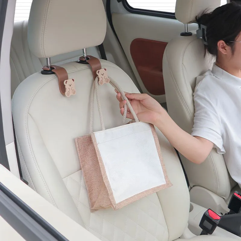 2 oursons en peluche de dessin - Car Accessories Hanging avis et prix