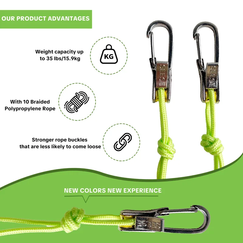 SEESE Corde à boucle rétractab - Car Accessories For Camping avis et prix