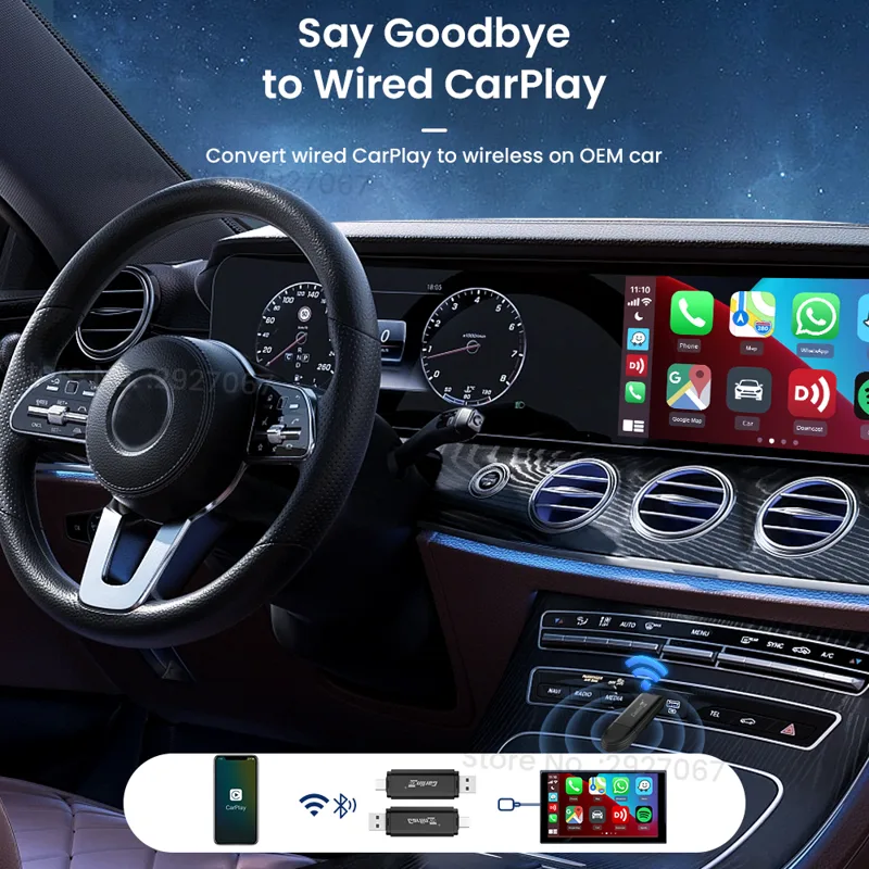 CarlinKit MINI 5.0 Pro adaptat - Car Accessories Usa avis et prix