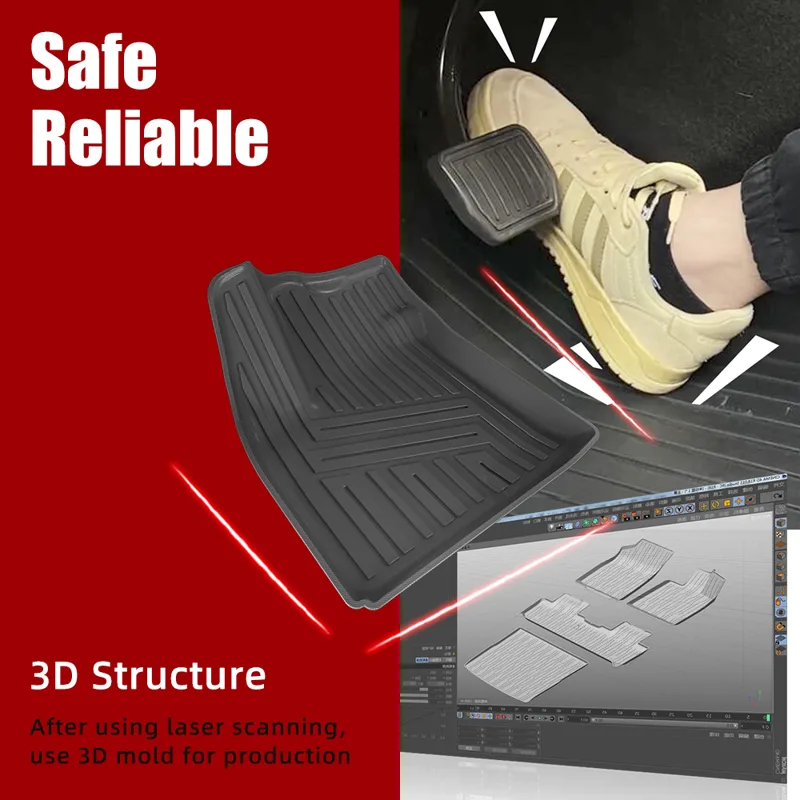 Tapis de voiture personnalisé  - Car Floor Mat Rubber avis et prix