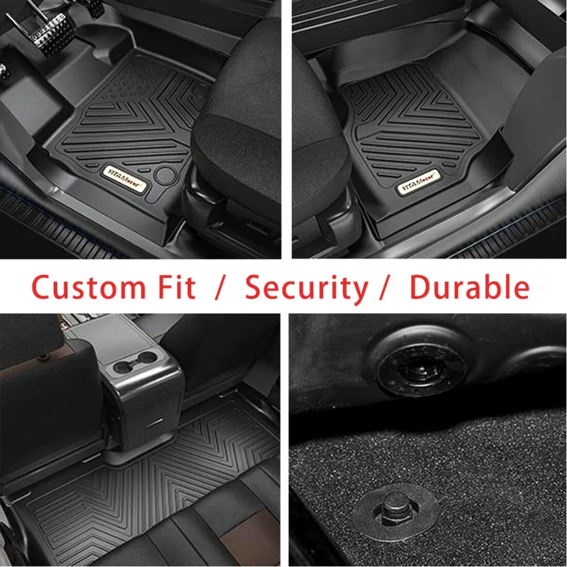 Tapis de sol + doublure de cof - Car Floor Mat Rubber avis et prix