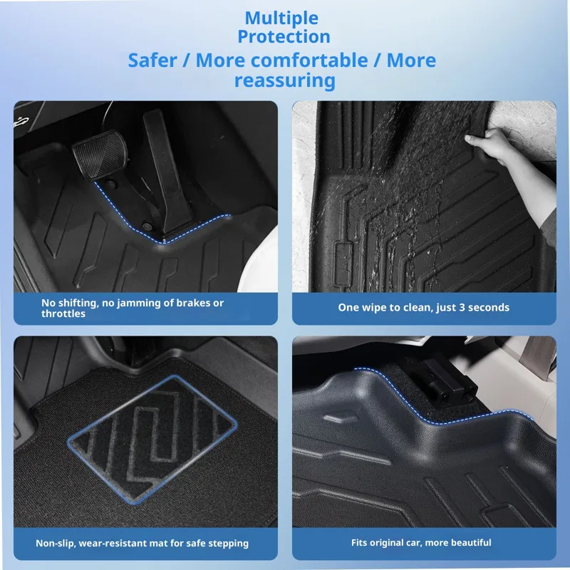 Tapis de sol et doublures de c - Car Floor Mat Rubber avis et prix