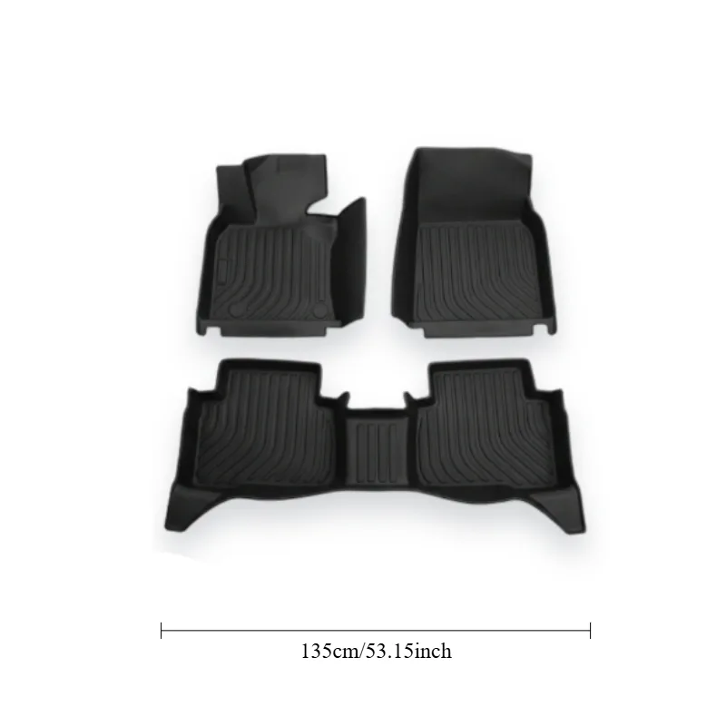 Tapis de sol de voiture TPE po - Car Floor Mat Rubber avis et prix