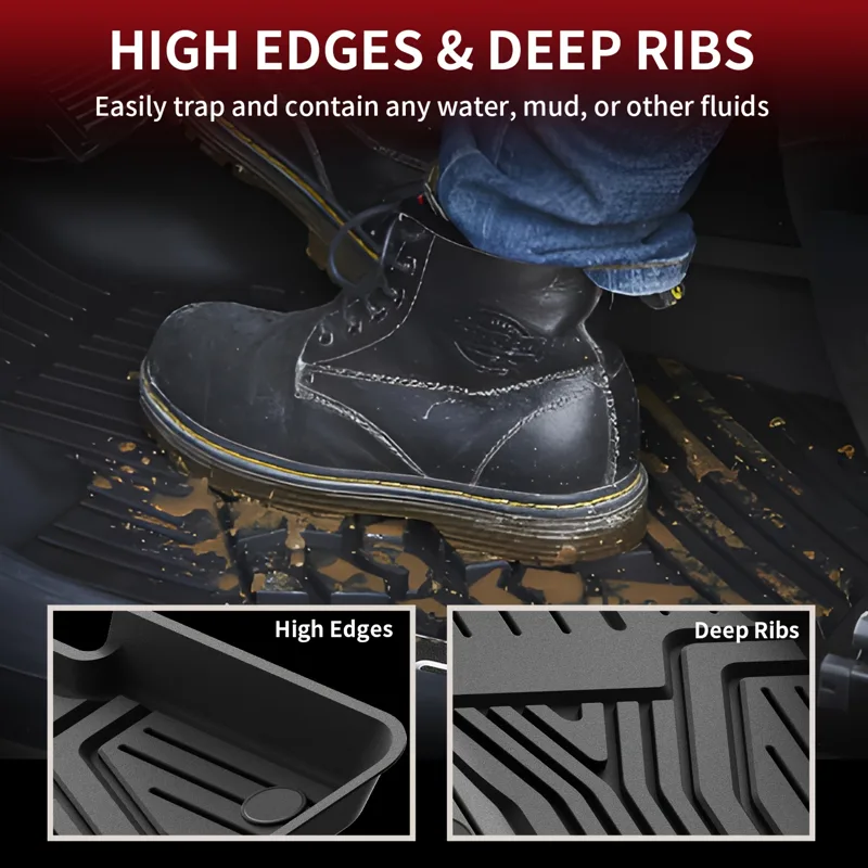 Tapis de sol de voiture TPE po - Car Floor Mat Rubber avis et prix