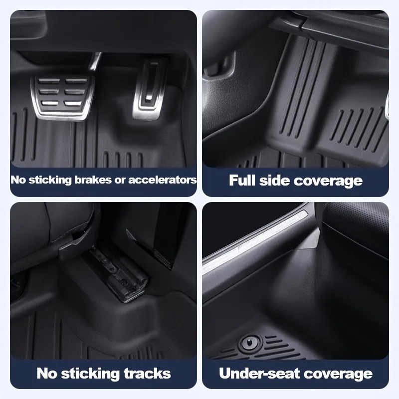 Tapis de sol de voiture TPE po - Car Floor Mat Rubber avis et prix