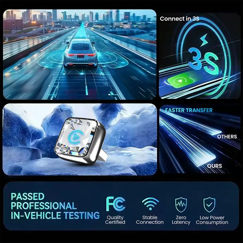 Adaptateur sans fil CarRocket  - Car Accessories Usa avis et prix