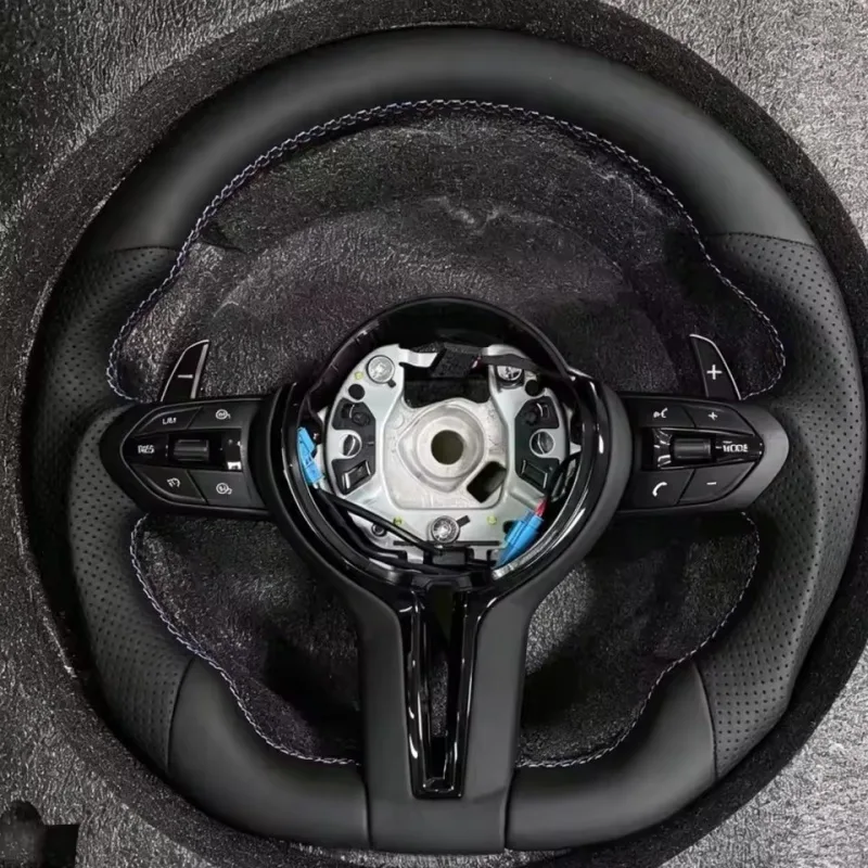 Volant de voiture en cuir pour - Car Accessories For Steering Wheel avis et prix