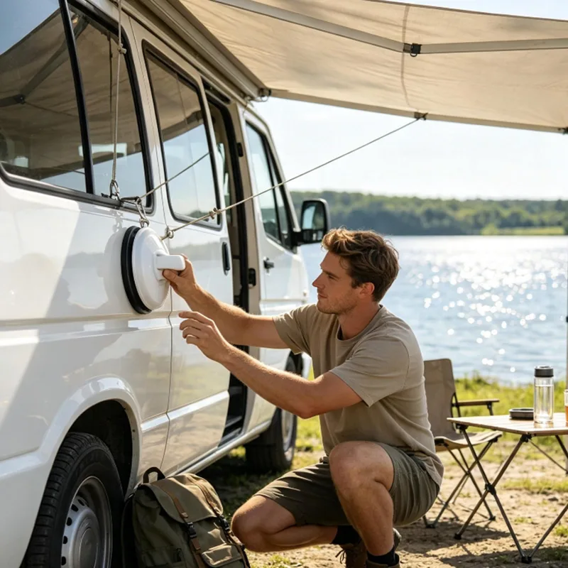 Ventouses robustes à forte asp - Car Accessories For Camping avis et prix