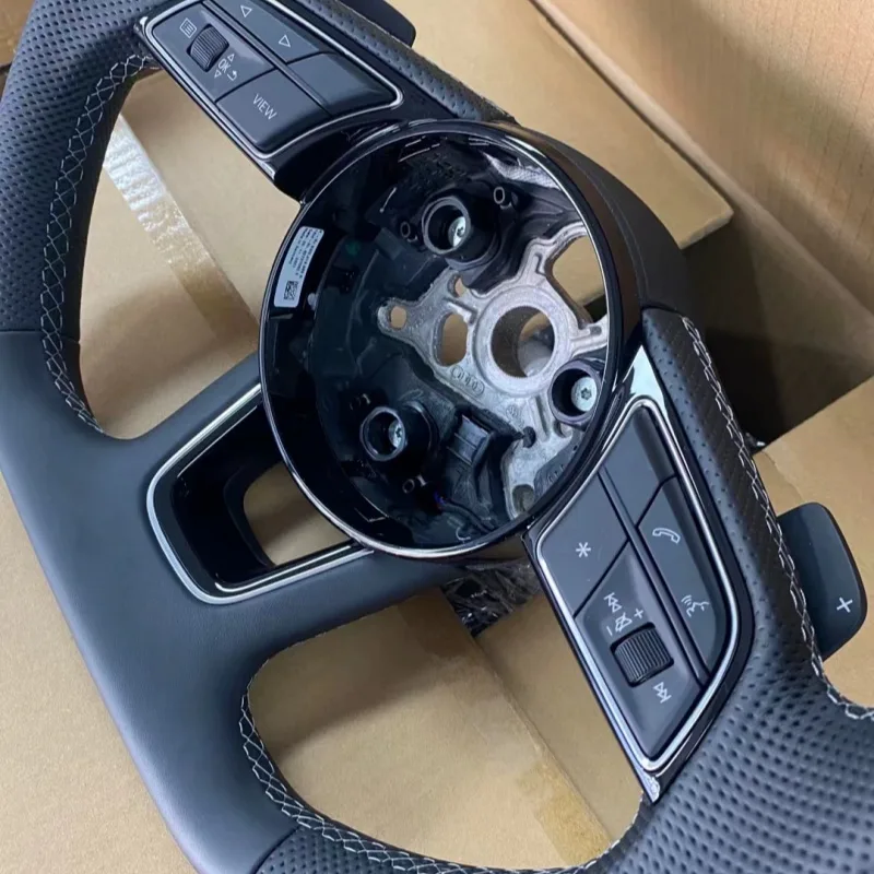 Volant de voiture en cuir micr - Car Accessories For Steering Wheel avis et prix