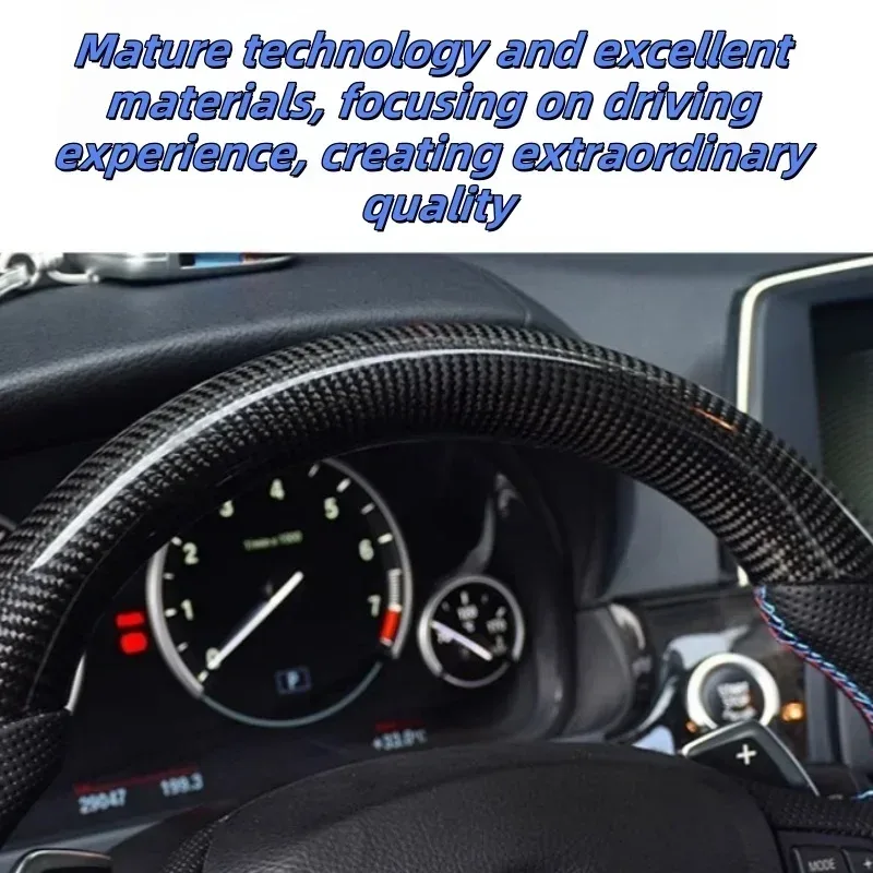Volant de voiture en cuir micr - Car Accessories For Steering Wheel avis et prix